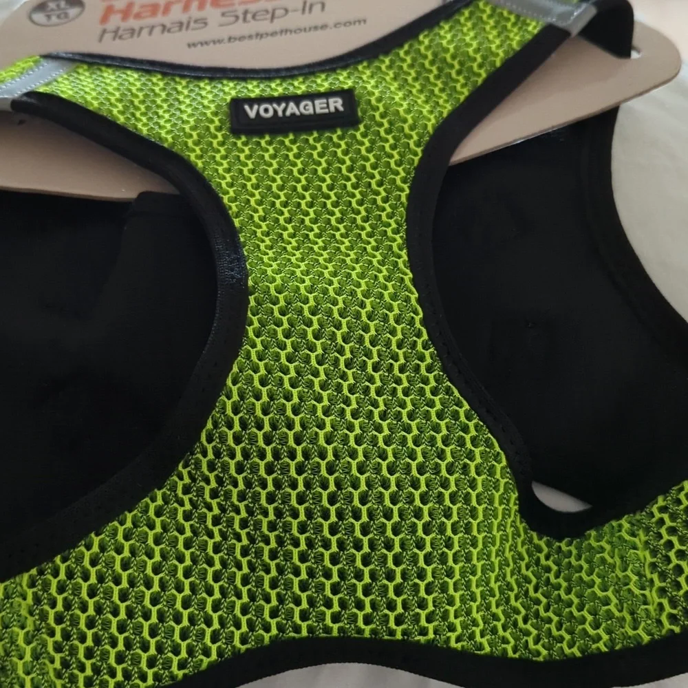 Voyager Lime Green Step In Harness. XL. SALE NWT